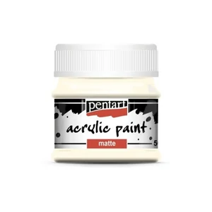 Akrilfesték matt 50ml Pentart titánfehér