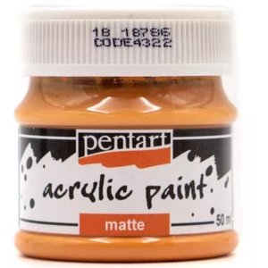 Akrilfesték matt 50ml Pentart vörös agyag 6693