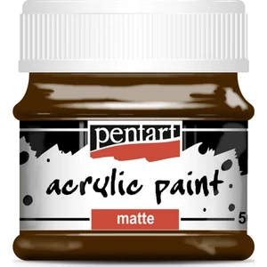 Akrilfesték matt 50ml Pentart vörösbarna 9300
