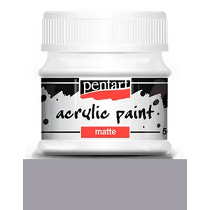 Akrilfesték matt 50ml Pentart szürke 6677