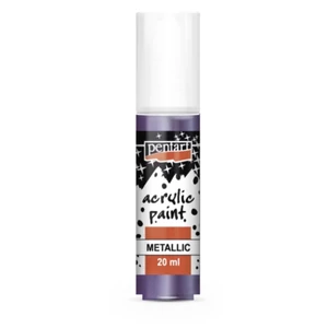 Akrilfesték metál 20ml Pentart lila 7152