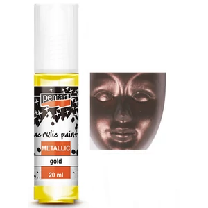 Akrilfesték metál 20ml Pentart padlizsán