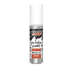 Akrilfesték metál 20ml Pentart rokokóezüst 7188