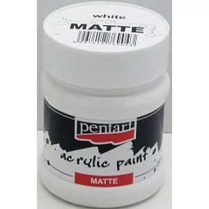 Akrilfesték matt 230ml Pentart fehér 6904