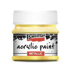 Akrilfesték metál 50ml barokkarany Pentart 7687