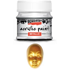 Akrilfesték metál 50ml Pentart antikarany