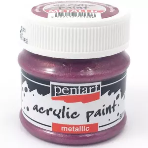 Akrilfesték metál 50ml Pentart aranylila golden purple