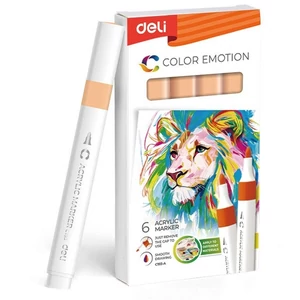 Akrilmarker /150 Peach Deli 3,0mm-es kerek hegy
