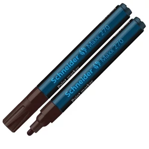 Lakkmarker Schneider Maxx 270' 1-3mm kúpos hegyű barna Írószerek SCHNEIDER 127007