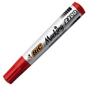 Alkoholos marker 3,7-5,5mm vágott BIC ECO 2300 piros