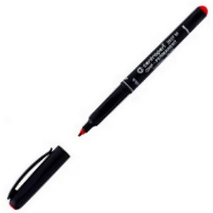 Alkoholos marker Centropen OHP 2637 M/piros 1,0mm alkoholos filc