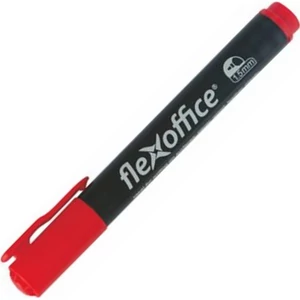 Alkoholos marker Flexoffice PM03' 1,5mm kúpos hegyű piros Írószerek FLEXOFFICE FO-PM03RED