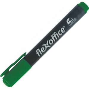 Alkoholos marker Flexoffice PM03' 1,5mm kúpos hegyű zöld Írószerek FLEXOFFICE FO-PM03GREEN