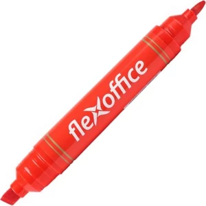Alkoholos marker Flexoffice PM04' 0,8/6mm kúpos/vágott hegyű piros Írószerek FLEXOFFICE FO-PM04RED