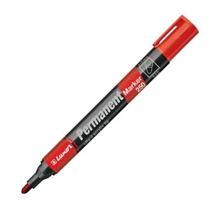 Alkoholos marker Luxor 250 3453 1-3mm kerek heggyel piros