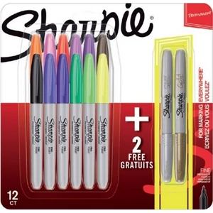 Alkoholos marker Sharpie 12 + 2db