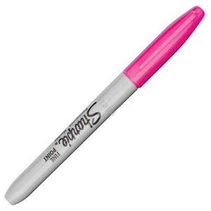 Alkoholos marker Sharpie FINE Marker permanent - pink - F 0.9 mm