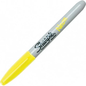 Alkoholos marker Sharpie Marker permanent Neon - Sárga F 1.4 mm