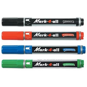 Alkoholos marker Stabilo Mark-4-all 1,5-2,5mm kúpos hegyű zöld Írószerek STABILO 651/36