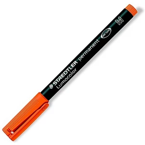 Alkoholos marker Staedtler Lumocolor 317 M OHP 1mm kúpos narancs Írószerek STAEDTLER 317-4