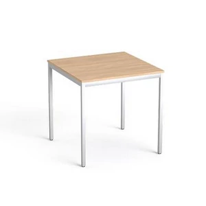 Általános asztal fémlábbal 75x75 cm MAYAH Freedom SV-37" tölgy