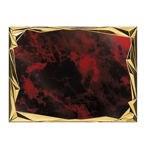 Alumínium gravírlap G832 16X12cm-es Eloxált gravírlap