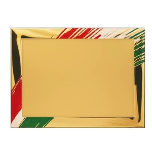 Alumínium gravírlap G852 12x16cm-es Eloxált gravírlap 
