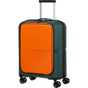 American Tourister bőrönd Airconic Spinner 55/20 Frontl. 15.6 134657/A293-Forest Green/Orange
