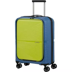 American Tourister bőrönd Airconic Spinner 55/20 Frontl. 15.6 134657/A346-Coronet Blue/Lime