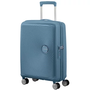 American Tourister kabinbőrönd Soundbox Spinner 55/20 Exp 88472/E612-Stone Blue