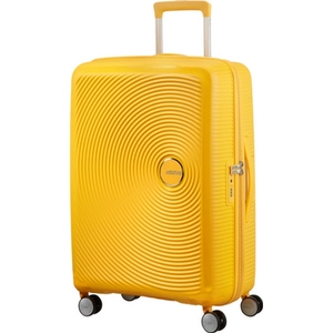 American Tourister bőrönd Soundbox spinner 67/24 Golden Yellow 88473/1371 Golden Yellow - 4 kerekű