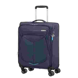 American Tourister bőrönd Summerfunk Spinner 55/20 Exp Tsa 124889/1596-Navy