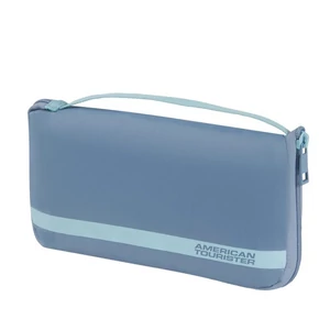 American Tourister bőröndhuzat FOLDABLE LUGGAGE COVER L 159213/A922-STONE BLUE/BLUE