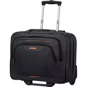 American Tourister gurulós At Work Rolling Tote 15.6 88533/1070-Black/Orange