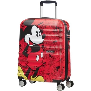 American Tourister kabinbőrönd WAVEBREAKER Disney spinner 55CM 55X40X20CM MICKEY COMICS RED