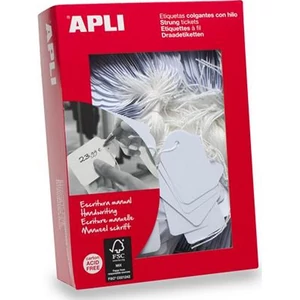 Árazócímke Apli 11x29 mm, fehér