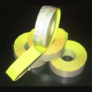 Árazószalag 19x16 mm Meto citrom 5 db/cs
