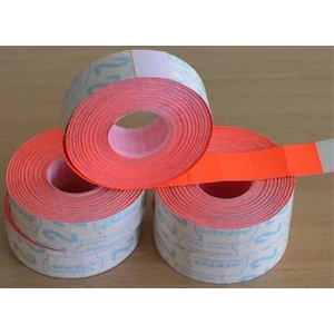 Árazószalag 19x16 mm Meto piros 5 db/cs