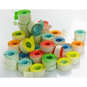 Árazószalag 25x16 mm kék 10 db/cs