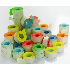 Árazószalag 25x16 mm narancs 10 db/cs