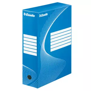 Archiváló doboz Esselte BOXYCOLOR színes 100mm kék Esselte 25db rendelési egység ár 1db-ra
