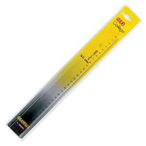 Vonalzó 30cm egyenes Aristo GEOCollege víztiszta AH23030