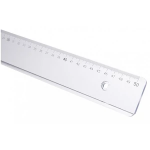 Vonalzó 50cm egyenes Aristo GEOCollege víztiszta AH23050