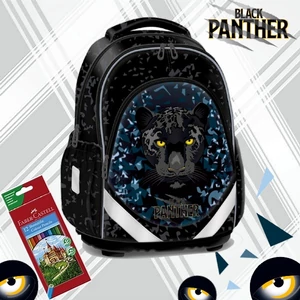 Ars Una Anatómiai Iskolatáska Black Panther  26' 54565296 gerincbarát 3év garancia