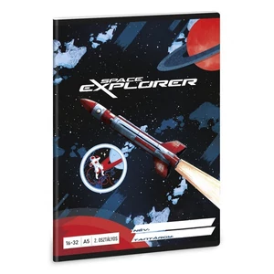 Ars Una Füzet 12-32 Vonalas 26 A/5 Space Explorer 26' 53595522 prémium minőség