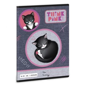 Ars Una Füzet 12-32 Vonalas 26 A/5 Think Pink 26' 53595195 prémium minőség
