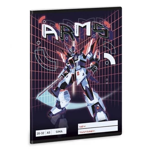 Ars Una Füzet 20-32 Sima 26 A/5 A.R.M.S. (robot) 26' 53615367 prémium minőség