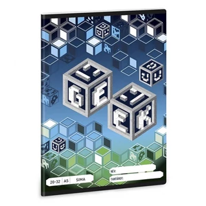 Ars Una Füzet 20-32 Sima 26 A/5 Geek 26' 53615398 prémium minőség