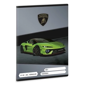 Ars Una Füzet 21-32 Vonalas 26 A/5 Lamborghini (5522) 26 26' 53625229 prémium minőség
