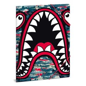 Ars Una Gumis mappa A4 20' Ars Una Flying Shark 50210015 350gr vastag kartonból